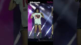 Chaennie with "I love My Girlfriend" t-shirt - Born Pink New Jersey Encore concert