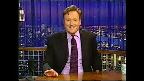 Conan O'Brien Announces That He Got Married (2002)