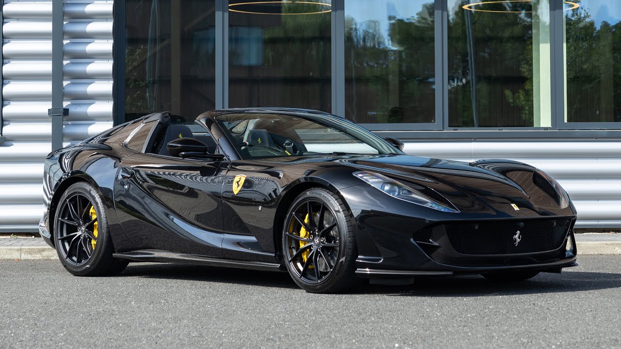 2020 Ferrari 812 GTS - Nero Daytona - Walkaround (4K) - YouTube