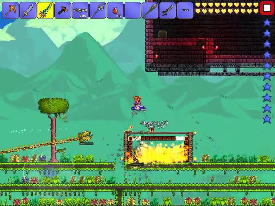 Terraria OP grinder! MONEY FOR DAYZZ YouTube