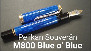 Pelikan Souverän M800 Blue o' Blue