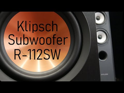 Subwoofer Klipsch R-112SW - doskonała propozycja do 2000 zł