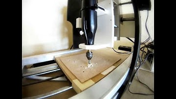 First CNC real Test - Maledictis DIY CNC by Multiman