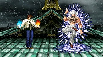 [KOF Mugen] Kyo Kusanagi Team vs Boss Orochi Team