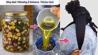 Say Bye to Hair Thinning / Stop Alopecia and Hair Thinning with this Powerful Treatment.