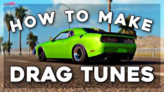 HOW TO MAKE DRAG TUNES! | CarX Drift Racing Online screenshot 4