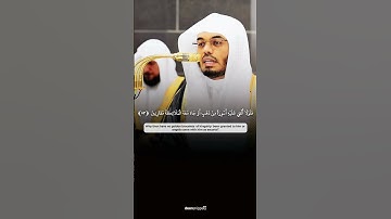 تلاوة جميلة و رائعة بصوت الشيخ #ياسر_الدوسري من سورة الزخرف✨❤️