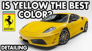 Athlete Statistics The ORIGINAL Ferrari Color - YELLOW // Detailing a Ferrari 430 Scuderia