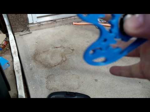 Rolling shutter demo with gear fidget spinner.