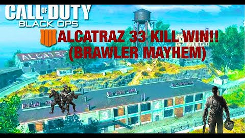 33 KILL ALCATRAZ WIN! BRAWLER MAYHEM! | CodBlackout