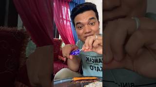 Handy eating show ?ASMR eating show, emoticon candy vs permen kaki, sosis, and cokelat shorts