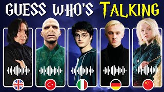 Multilingual Mystery 🔈 Guess who's talking - Harry Potter Edition 🧙‍♂️