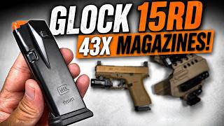 NEW 15-Round Glock 43X Magazines | First 100 Round Range Review