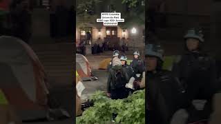 🇵🇸 Columbia University Nypd Violant Raid 1000 Nypd Officers Come In