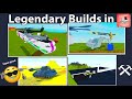 Legendary Builds Roblox PLane Crazy Part 1