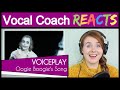 Vocal Coach reacts to VoicePlay - Oogie Boogies Song (Geoff Castellucci A Cappella Cover)