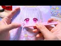 Unbox sổ hình dán make up thiên thần cùng tui nha mí bà #unboxing #hinhdan #makeup #sticker #xuhuong