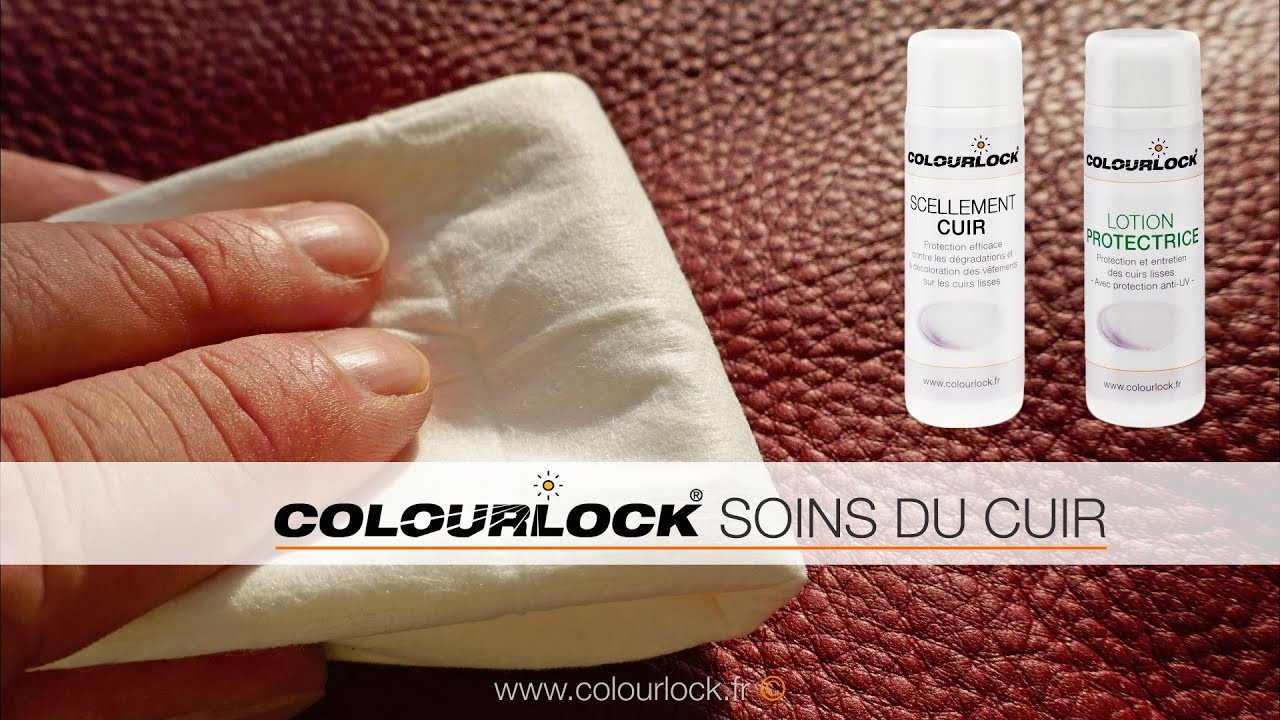 Kit d'entretien COLOURLOCK pour cuirs lisses neufs avec scellement