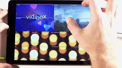 Discover vidibox, a new video remixing app for iPad, by  Billaboop