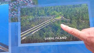 No more Progress at the new Davao  Samal Island Bridge as of April 11, 2024...