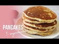 PANCAKES DE AVENA PERFECTOS | SÓLO 3 INGREDIENTES | AUXY