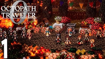 Octopath Traveler 0 | Wishvale Sad Prologue Scenes & Emerald Direwolf (Prologue)