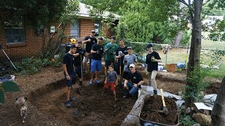 Creating A DREAM BACKYARD POND -- Pt.1