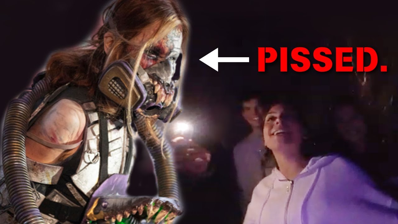 When you AGGRO a Scare Actor...