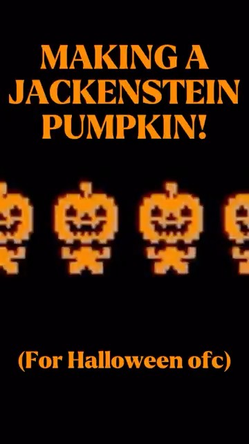 Jackenstein Inflation Making a JACKENSTEIN Pumpkin for Halloween! - YouTube