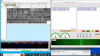 Hellschreiber and Opera Operation comparison at 134GHz
