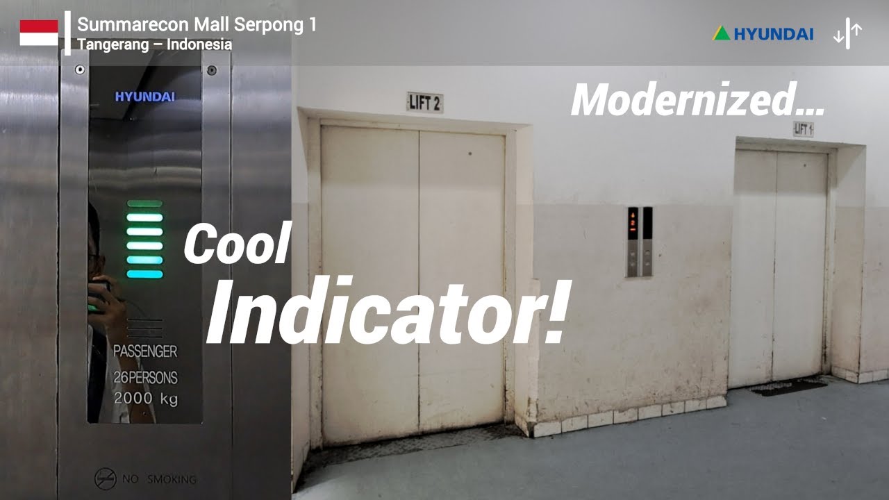 Hyundai Service Elevators | Summarecon Mall Serpong 1, Tangerang, I