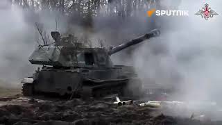 Combat Work Of Russias Akatsiya Self-Propelled Artillery System
