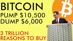 Bitcoin Halving Breakout $10,500 Then BIG PRICE CRASH? USA 3 Trillion Reasons to BUY BTC NOW!