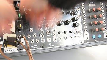 Modular Synthesiser EQ Module Demo