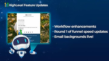 Workflow enhancements, round 1 of funnel speed updates, and email backgrounds live!