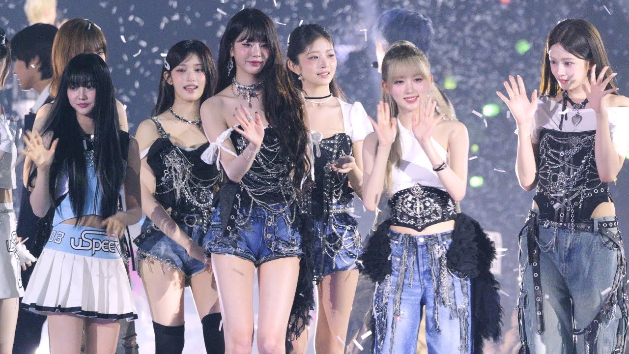 가요대전 summer 전출연진 엔딩 직캠 gayo daejeon ENDING IVE NMIXX