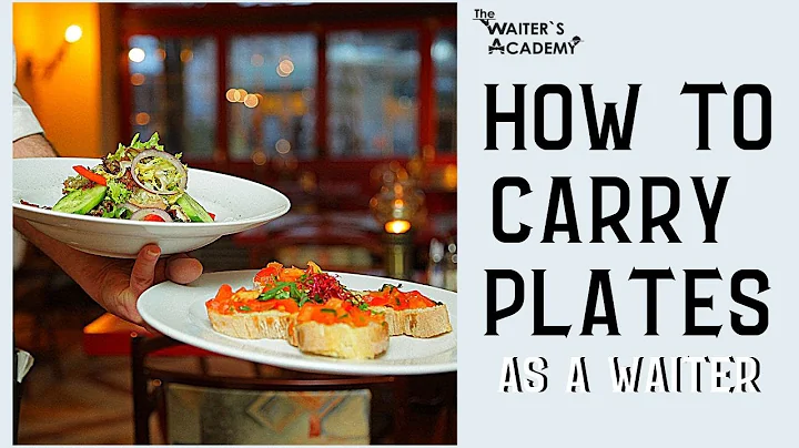 How to Carry Plates Like a Pro | The Correct 3-Plate Carry Technique for Fine Dining Waiters