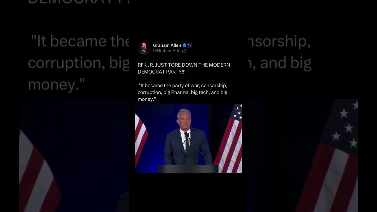 RFK Just DESTROYED The Democratic Party 🫨