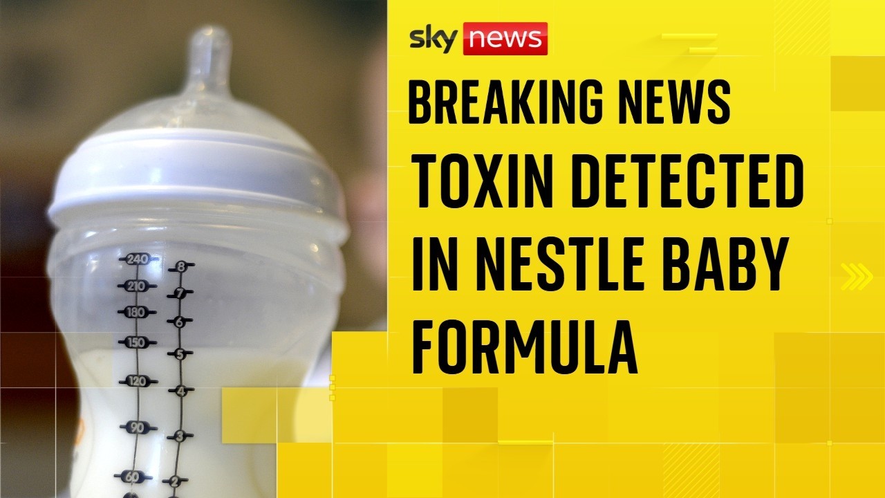 Toxin that can cause vomiting and diarrhoea found in batches of baby formula