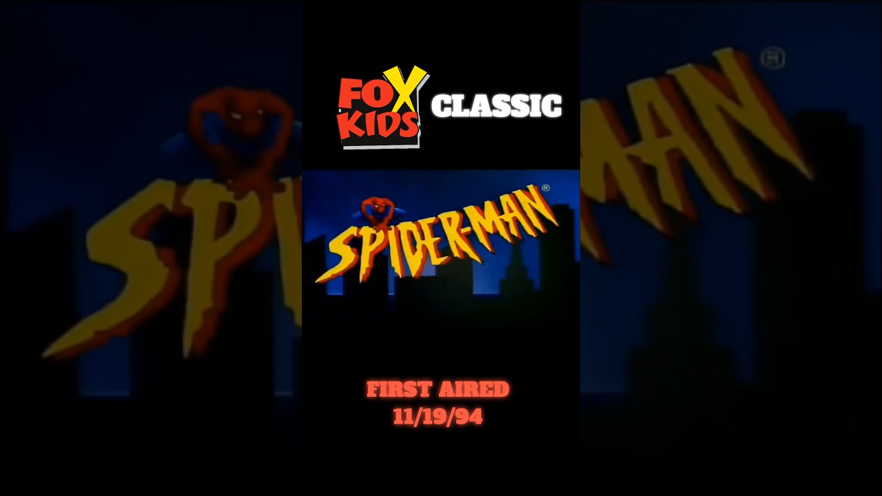1994 Spiderman Animated Series Intro 