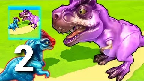Dino Merge Gameplay Walkthrough Part 2 Mobile Android/IOS