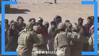 Group of migrants attempt to force their way across the border | NewsNation Now