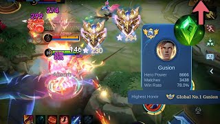 buffed Holy Crystal is real op with Gusion