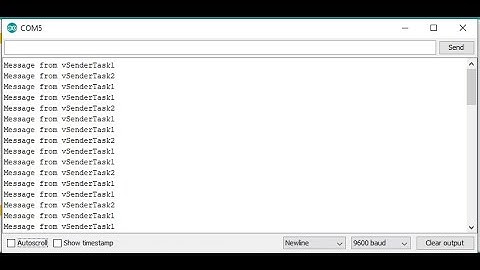 FreeRTOS Arduino: How to use Queue Set