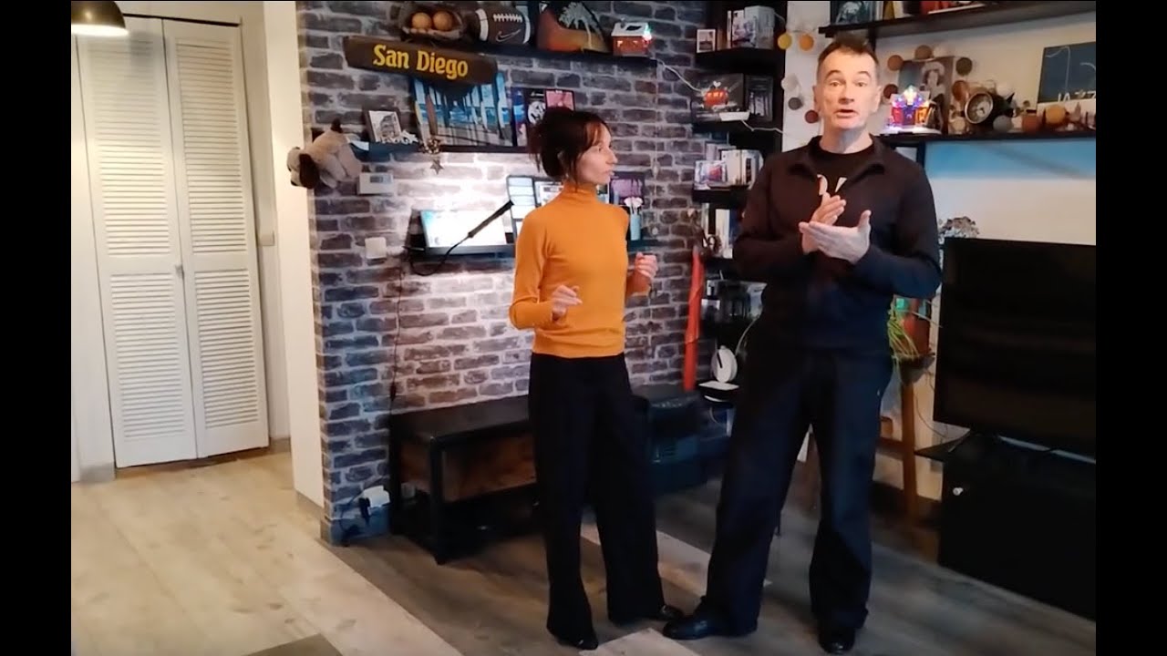 #23.1+dSwing - Solen & Laurent : Slow Balboa : Basic + Création 1/3