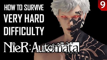Nier Automata - Very Hard Guide - Part 9: Ending A (9S on passive)