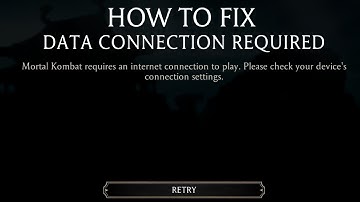 How to Fix Data Connection Required in MK Mobile.