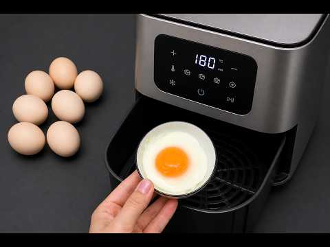 STOP Frying Eggs The Old Way! Air Fryer Eggs Everyone Should Know About!  Quick Breakfast Recipes #2