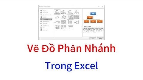 Hướng Dẫn Vẽ Sơ Đồ Nhánh Phân Cấp Trên Excel | Tin Học Văn Phòng