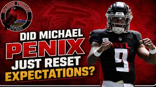Did Michael Penix just reset expectations for this summer? | Falcons Podcast w/ Garrett Chapman 📱